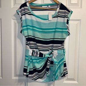 New York & Company Women’s XL top front tie NWT.